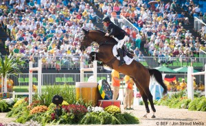 Nick Skelton (GBR) & Big Star - Jumping ñ Team Round 2 (Team Final & Individual 3rd Qualifier) ñ Rio 2016 Olympic Games ñ Deodoro, Rio de Janeiro, Brazil ñ 17 August 2016