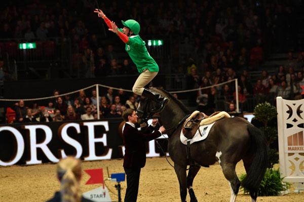 Pendleton Makes Her Show Jumping Debut